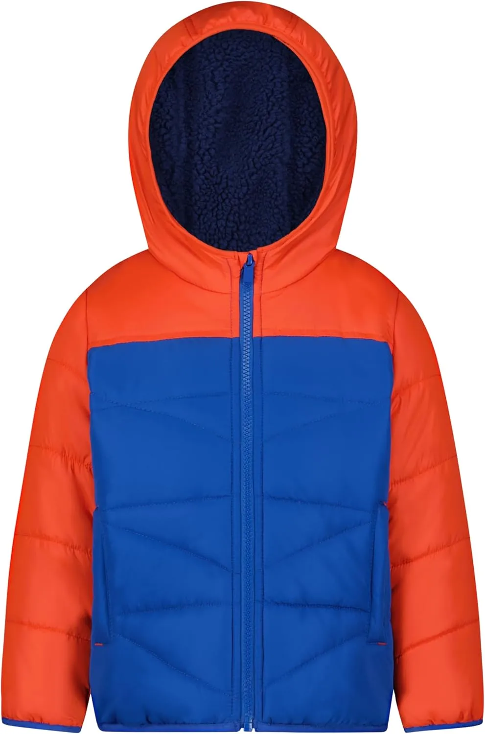 Carter's Boys Heavyweight Jacket, Warm, Hooded, Water-Resistant Winter Coat