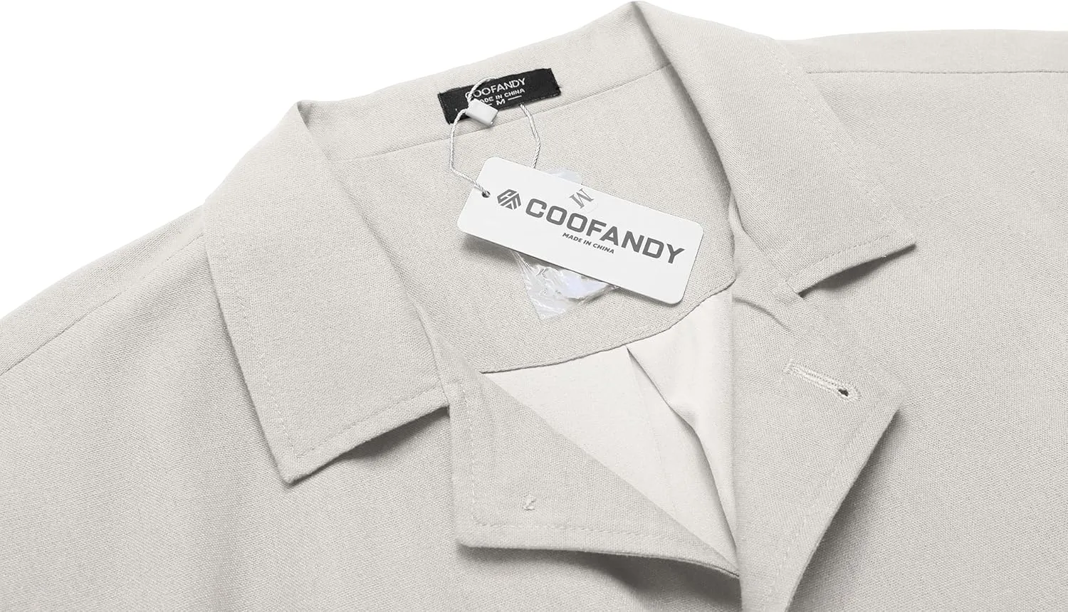COOFANDY Men's Linen Cotton Casual Suits Blazer Jackets Lightweight Sports Coats