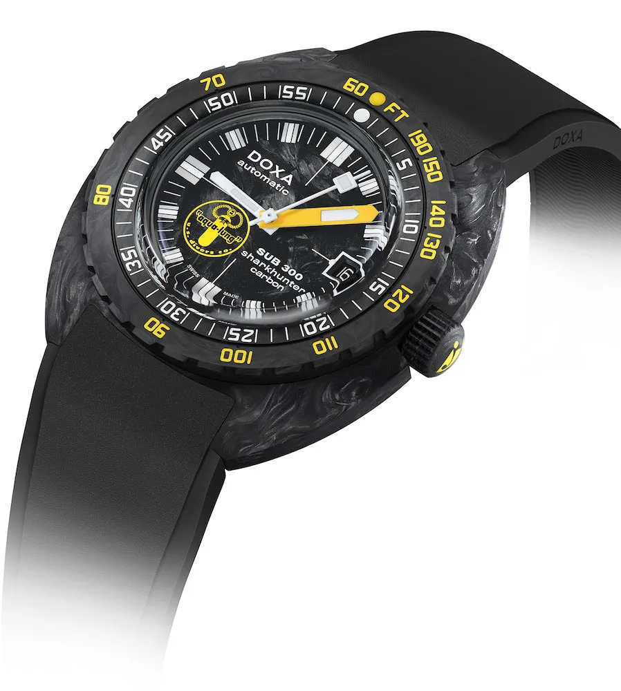 DOX Watch Sub 3 Carbon Aqua Lung US Divers Limited Edition
