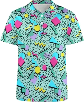Golf Shirts for Men,Dry Fit Athletic Short Sleeve Polo Shirts,Performance 4 Way Stretch Golf Polos with UPF 50