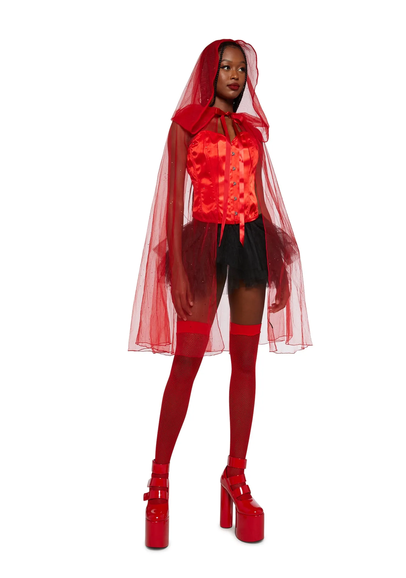 Hide No More Sheer Cape