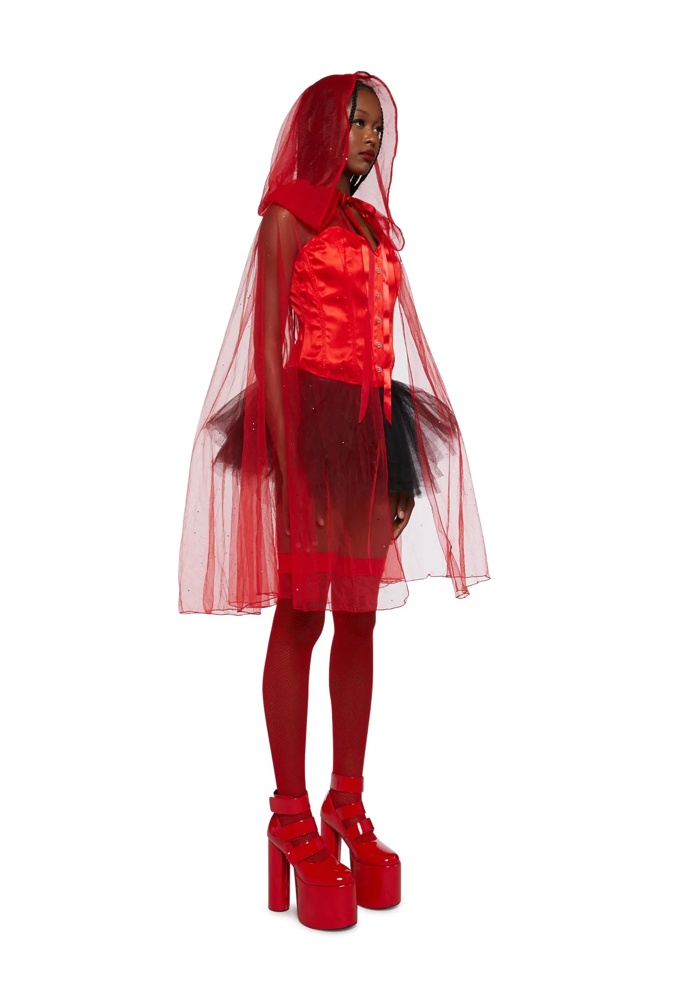 Hide No More Sheer Cape