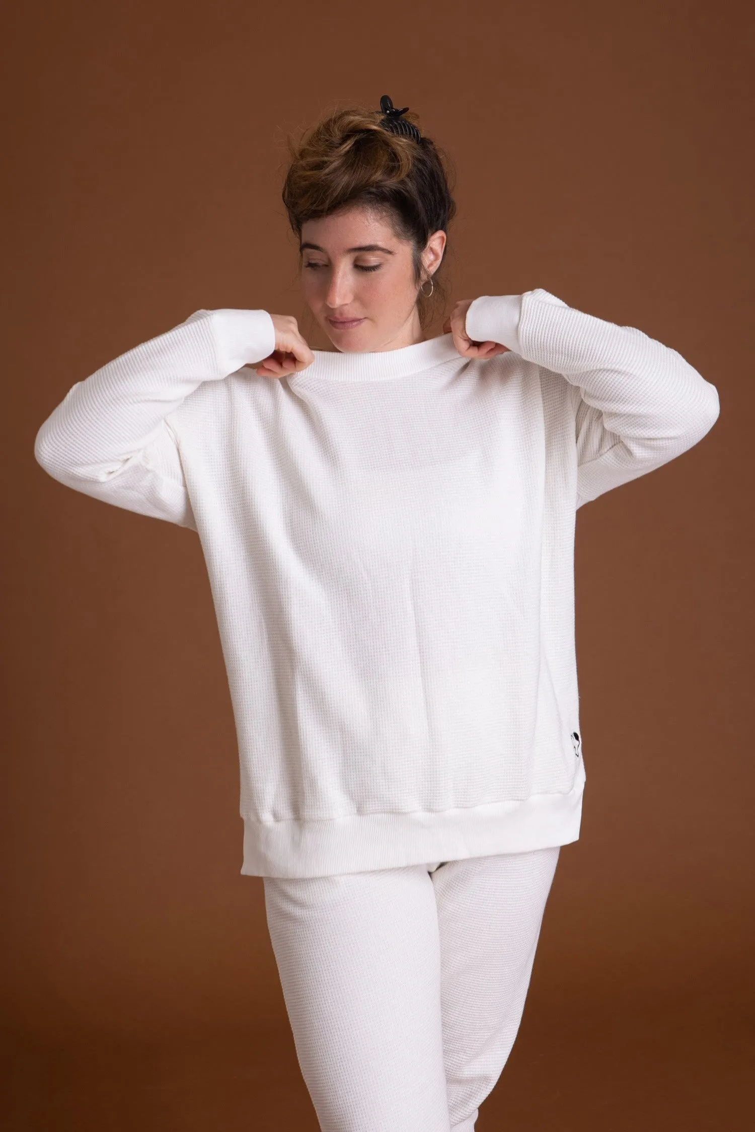 I'mPerfect Pique Sweatshirt 25%off
