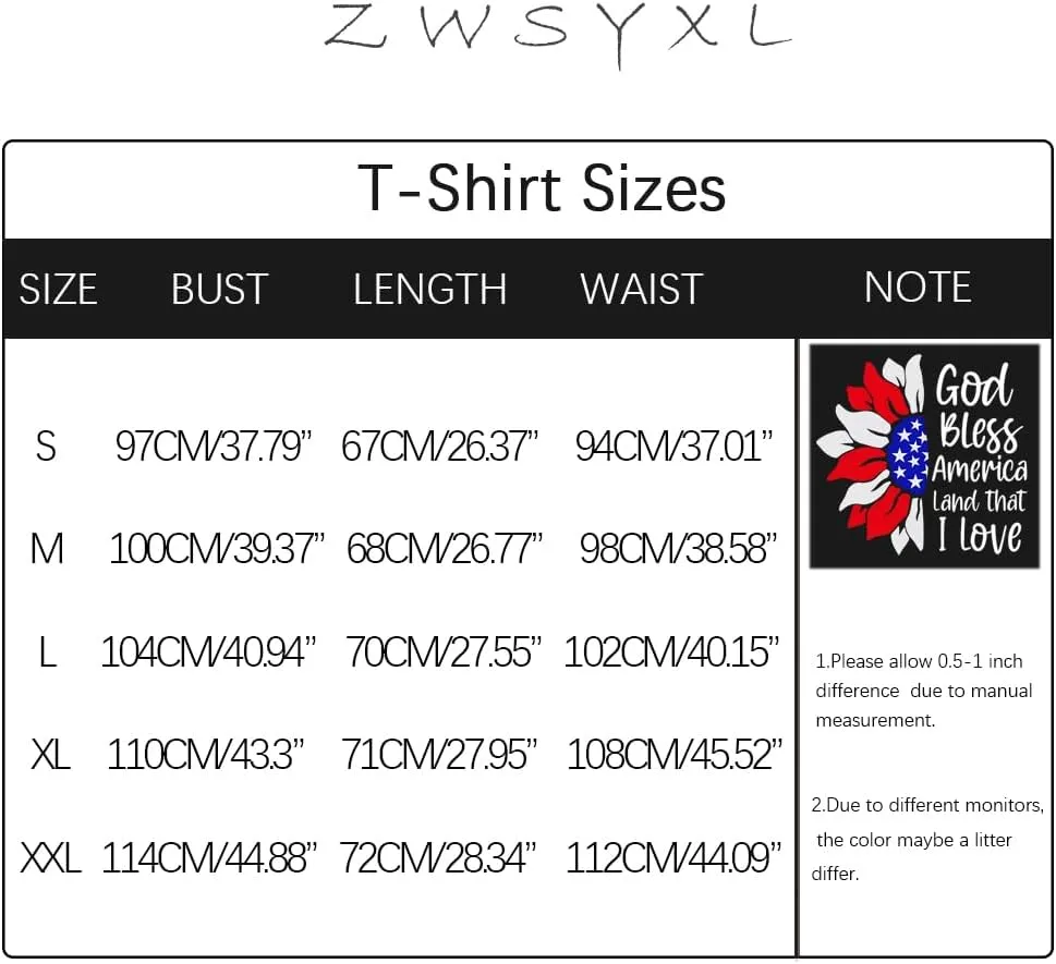 Sunflower Shirts for Women Funny Tshirts Graphic Tees Patriotic Shirts CuteSummer Athletic Tops Casual Women's Clothing