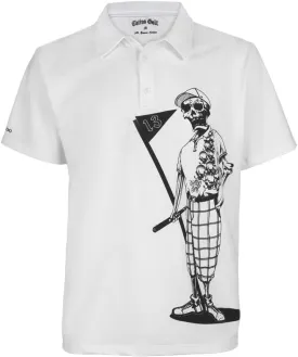 TattooGolf Men's Mr. Bones Performance Polo